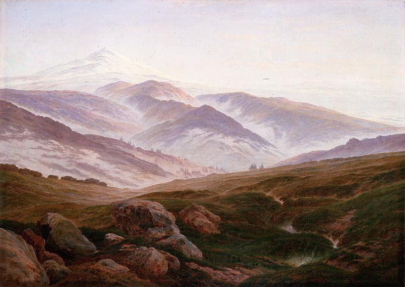 Caspar David Friedrich Giant Mountains oil painting image